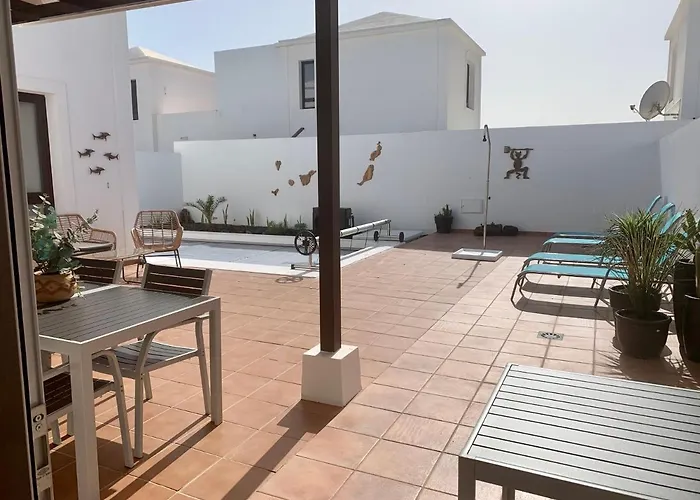 Villa Splendid Casa Papagayo, Heated Pool, Roofterrace With Views And Wifi